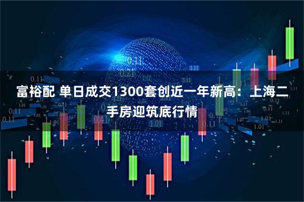 富裕配 单日成交1300套创近一年新高：上海二手房迎筑底行情