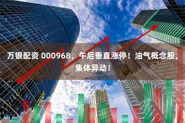 万银配资 000968，午后垂直涨停！油气概念股，集体异动！