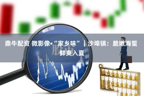 鼎牛配资 微影像•“家乡味”｜沙埠镇：脆嫩海蜇 鲜爽入夏